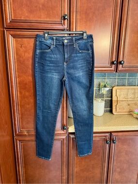 SO Dark Blue High Rise Jegging Jeans for Women